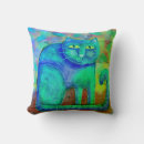 Buscar gato abstracto cojines Gatos