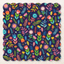 Buscar mano posavasos Floral
