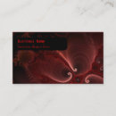 Buscar fractales tarjetas de visita Rojo
