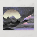 Buscar luna postales Montañas