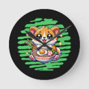 Buscar ramen relojes de pared Adorable