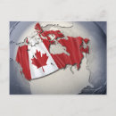 Buscar bandera de canadá postales Identidad