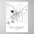 Buscar mapa de los ángeles posters Moderno