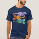 Buscar violín camisetas Acuarela