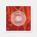 Buscar departamento servilletas Línea roja delgada