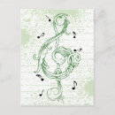 Buscar clef de g postales Músico