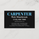 Buscar carpintero tarjetas de visita Carpintería
