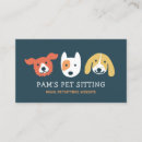 Buscar dibujo animado tarjetas de visita mascotas