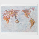 Buscar mapa papel de regalo Mundo