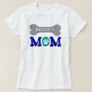 Buscar hueso de perro camisetas Para ella