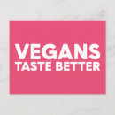 Buscar vegano postales Tipografía