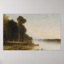 Buscar pinturas al óleo posters Lago