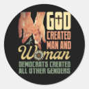 Buscar hombre y mujer pegatinas Dios