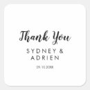 Buscar agradecimiento boda pegatinas Parejas