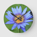Buscar lotus relojes de pared Hoja