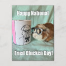 Buscar pollo frito postales Divertido
