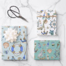 Buscar náutico papel de regalo Para él