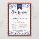 Buscar coral y blanco invitaciones Elegante