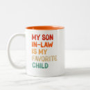 Buscar para yerno tazas Cumpleaños