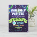 Buscar mini golf invitaciones Al minigolf
