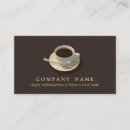 Buscar coffee cup tarjetas de visita Barista