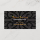 Buscar hierro labrado tarjetas de visita General y unisex