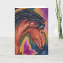 Buscar caballo abstracto tarjetas Pintura