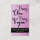 Buscar moda boutique tarjetas de visita Diseñador