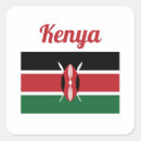 Buscar bandera de kenia pegatinas África