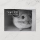 Buscar peludo tarjetas de visita Animal