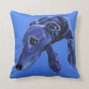 Buscar whippet cojines Azul