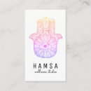 Buscar mano del hamsa tarjetas de visita Reiki