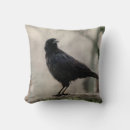 Buscar arte del cuervo cojines Pájaro