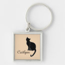 Buscar gato negro llaveros Nombre
