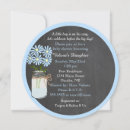 Buscar round invitaciones Azul