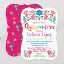Buscar décimo quinto invitaciones de cumpleaños Floral