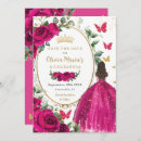 Buscar rosa fucsia caliente invitaciones Para niños