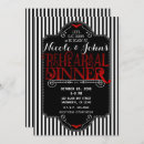 Buscar black white red invitaciones Retro