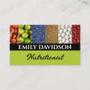 Buscar del nutricionista tarjetas de visita Entrenadores