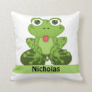 Buscar ranas lindas cojines Verde