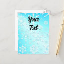 Buscar copos de nieve postales Navidades