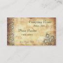 Buscar medieval tarjetas de visita Vintage