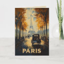 Buscar viaje de eiffel invitaciones Vintage