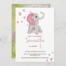 Buscar pink elephant invitaciones Acuarela