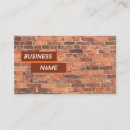 Buscar brick tarjetas de visita Ladrillos