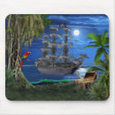 Buscar tesoro del pirata alfombrillas de raton Isla