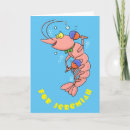 Buscar camarón tarjetas Divertido