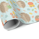 Buscar erizos papel de regalo Para niños