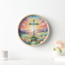 Buscar vacío relojes de pared Cristianismo
