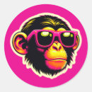 Buscar chimpancé pegatinas Moderno